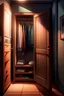 Placeholder: an animated image of an empty closet