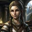 Placeholder: sorcerer, elder scrolls, female, pretty, attractive, hermaeus mora, aged 13