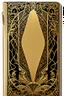 Placeholder: rectangular gold delicate art nouveau book cover