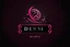 Placeholder: Create a logo called Deniz Boutique DARK PINK