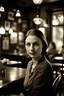 Placeholder: Olivia, Timeless beauty with classic style, Vintage cafe with cozy atmosphere, Warm ambient lighting, Photography with a vintage film camera and a 50mm lens, --aspect 4:5, --chaos 35, --quality 1.2, --seed 54321, --stop 75, --version 4, --stylize 300, --iw 0.4
