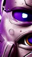 Placeholder: cyborg nion purple Suspicion interested in-depth details HD 4K 8K