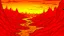 Placeholder: comic style, hell landscape