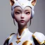 Placeholder: beautiful smooth realistic Japanese robot cat girl figure, extremely sharp detail, finely tuned detail, ultra high definition, 8 k, unreal engine 5, ultra sharp focus, accurate wings, in flying mode