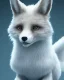 Placeholder: clean art of a cute fantasy fox creature made of segments of stone, soft lighting, soft pastel gradients, high definition