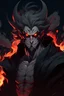 Placeholder: Hades, demon, anime art style