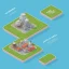 Placeholder: isometric architecture illustration flat design of a powerplant