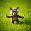Placeholder: monkey rhino kobold in long grass ,bokeh like f/0.8, tilt-shift lens 8k,*-