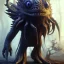 Placeholder: Cute fluid ink creature, big black eyes, unreal engine 5, 8k resolution, photorealistic, ultra detailed, by greg rutowski