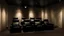 Placeholder: home cinema room, recliners, ambient lighting, warm environment