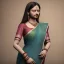 Placeholder: Monalisa wearing a saree, hyper realistic photograph