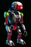 Placeholder: robot , neon, techno