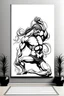 Placeholder: man wall art bodybuilder