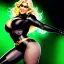 Placeholder: ultra detailed fullbody portrait of beautiful booty busty Black Canary, wearing skintight costume, extremely detailed digital painting, intrincate, extremely detailed smiling face,crystal clear Big Green eyes, in the style of adam hughes , mystical colors , perfectly centered image, perfect composition, rim light, beautiful lighting,8k, stunning scene, raytracing