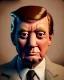 Placeholder: Waist up Portrait, Donald trump muppet, Sesame Street style, retro style, photo studio, unreal engine 5, god lights, ray tracing, RTX, lumen lighting, ultra detail, volumetric lighting, 3d.