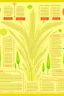 Placeholder: A mind map of wheat for interior design, and the yield is Arabic