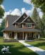 Placeholder: Cartoon dog looking at a small house|mdjrny-v4 style| wide angle| intricate detailed| hyperrealistic| cinematic lighting| cinematic colors|hdr | unreal engine