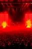 Placeholder: 4K realistic, Terminator crowd at a rammstein concert, flames everywhere.