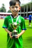 Placeholder: make a winner diploma of the football cup called Milo Cup
