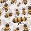 Placeholder: Happiness grandma and grandpa are healthy in a planet of honey stingless bee, realistic