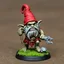 Placeholder: gnome troll miniature model half painted