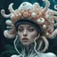 Placeholder: a close up of a person wearing a hat, inspired by Hedi Xandt, zbrush central contest winner, futuristic robot organisms, beautiful octopus woman, photography alexey gurylev, porcelain cyborg, beeple daily art, made of mushrooms, many eyes on head, behance 3d, aquatic creature, in style of stanislav vovchuk, shot with Sony Alpha a9 Il and Sony FE 200-600mm f/5.6-6.3 G OSS lens, natural ligh, hyper realistic photograph, ultra detailed -ar 1:1 —q 2 -s 750)