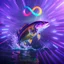 Placeholder: infinity symbol ∞ with vibrant powerful fish jumping out of the water, striking, neon, chiaroscuro, dramatic, captivating, powerful, fantasy, beautiful, octane render, 16k post-production, artstation: award-winning: atmospheric: commanding: fantastical: clarity: ultra quality: striking: brilliance: stunning colors: amazing depth; lens: f/11, 35mm