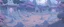 Placeholder: A light purple graveyard with ghosts designed in Japanese Oni masks painted by Qiu Ying