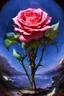 Placeholder: artistic representation of a rose over centuries from ancient times through futuristic time