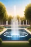 Placeholder: square logo, Symphony of fountains and music, landscape design of the park in the style of music and musicals