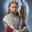 Placeholder: portrait of Greta Thunberg as the queen