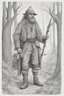 Placeholder: fantasy woodsman