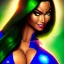 Placeholder: ultra detailed fullbody portrait of beautiful booty busty Miss Martian, wearing skintight costume, extremely detailed digital painting, intrincate, extremely detailed smiling face,crystal clear Big Green eyes, in the style of adam hughes , mystical colors , perfectly centered image, perfect composition, rim light, beautiful lighting,8k, stunning scene, raytracing
