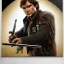 Placeholder: super photorealistic studio photo of Han Solo in star wars by Annie Leibovitz, intricate, headshot, highly detailed, sharp focus, cinematic lighting,