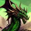 Placeholder: Morvorax, God of Wealth, Power, and Corruption, an ancient green dragon