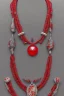 Placeholder: Red Sea Jewel Necklace