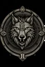 Placeholder: Design a logo for the clothing brand 'J H' with a Viking theme. The logo should feature a detailed illustration of a wolf's head, where runes are organically integrated into the wolf's fury, symbolizing ferocity and power. Ensure to experiment with different fonts and rune styles for the letters of the brand name 'J H,' so that they harmoniously blend into the overall logo without distracting from the wolf's head. Additionally, consider using a dark background to make the wolf's head and runes s