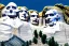 Placeholder: Mount Rushmore sandcastle