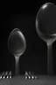Placeholder: Spoons and forks similar to humans