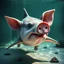 Placeholder: A pig-shark.