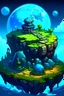 Placeholder: sky stone planet dungeon