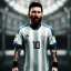 Placeholder: argentina world cup champion,lionel messi highly detailed, wings, soft studio lighting, background 64k