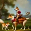 Placeholder: doge chicken rider