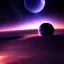 Placeholder: Alien vehicle over a crater, purple sky