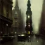 Placeholder: Piccadilly ,Neogothic architecture,by Jeremy mann, point perspective,intricate detail, Jean Baptiste Monge