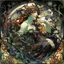 Placeholder: midium dark shadows. Alphonse Mucha