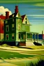 Placeholder: Edward hopper 1930s seaside town