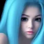 Placeholder: portrait girl look beautiful like shy, hyper details, 8k, realistis, rekfleksi, rtx, eye looks ocean blue, sort hair, glow, very cool expresion