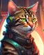 Placeholder: a Tabby Cat in Apex Legends style, highly detailed, digital painting, artstation, concept art, smooth, sharp focus, illustration, art by artgerm and greg rutkowski and alphonse mucha