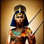 Placeholder: ancient egyptian playing violin